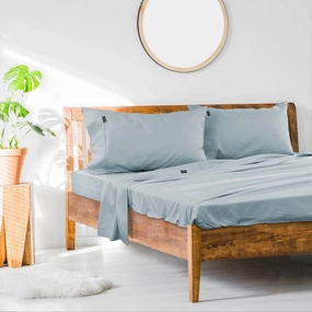 1000TC Cotton Rich Sheet Set LIGHT BLUE by ARDOR