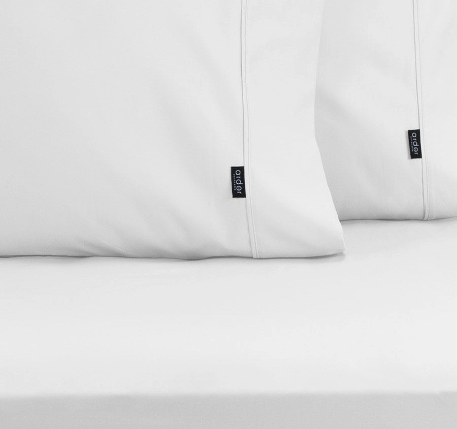1000THC Cotton Rich Fitted Sheet Combo Range White