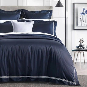 1200TC PALAIS LUX Midnight Quilt Cover by Sheridan