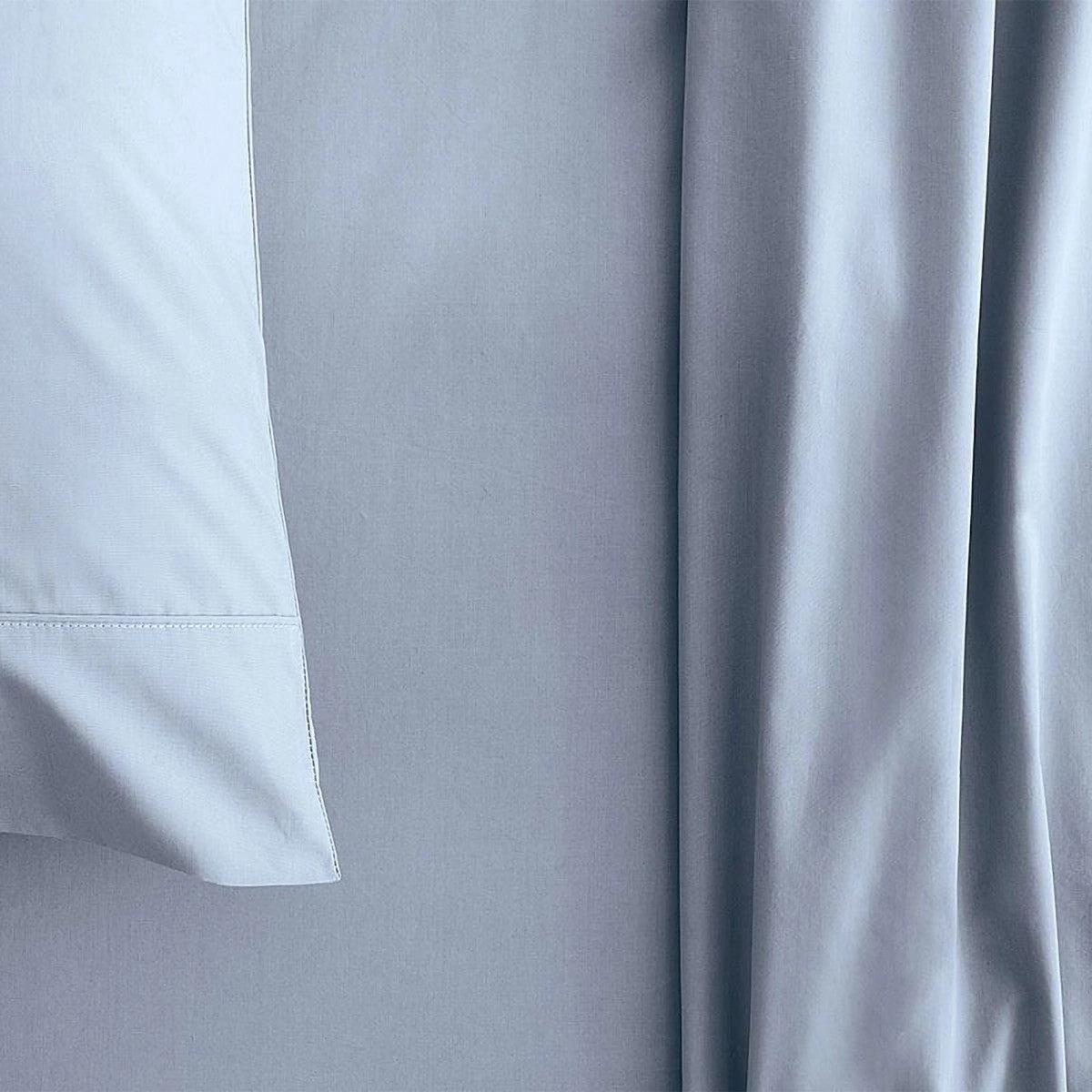 300TC Organic Classic Percale SOFT BLUE Sheet Set by Sheridan