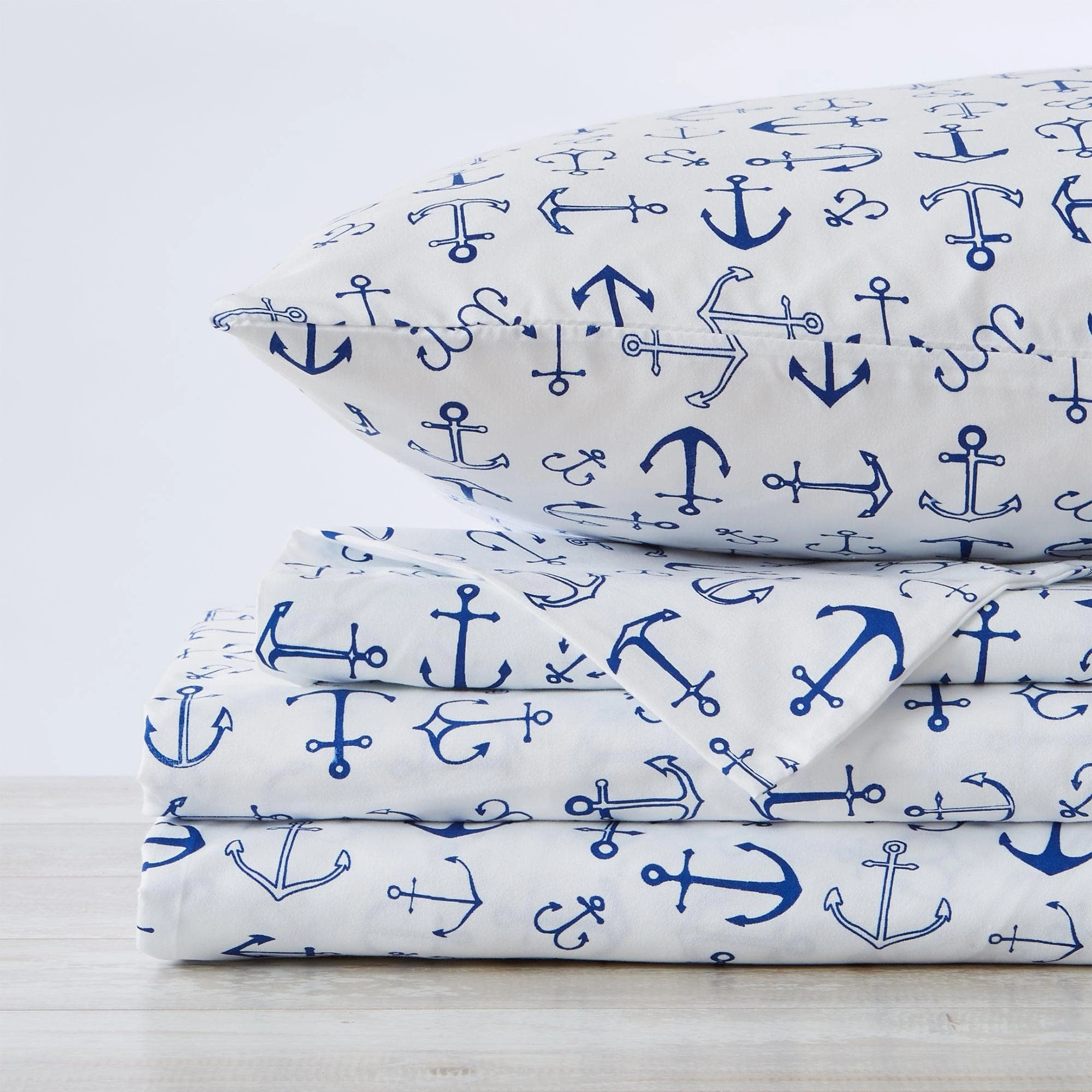 4-Piece Coastal Microfiber Sheet - Newport Collection