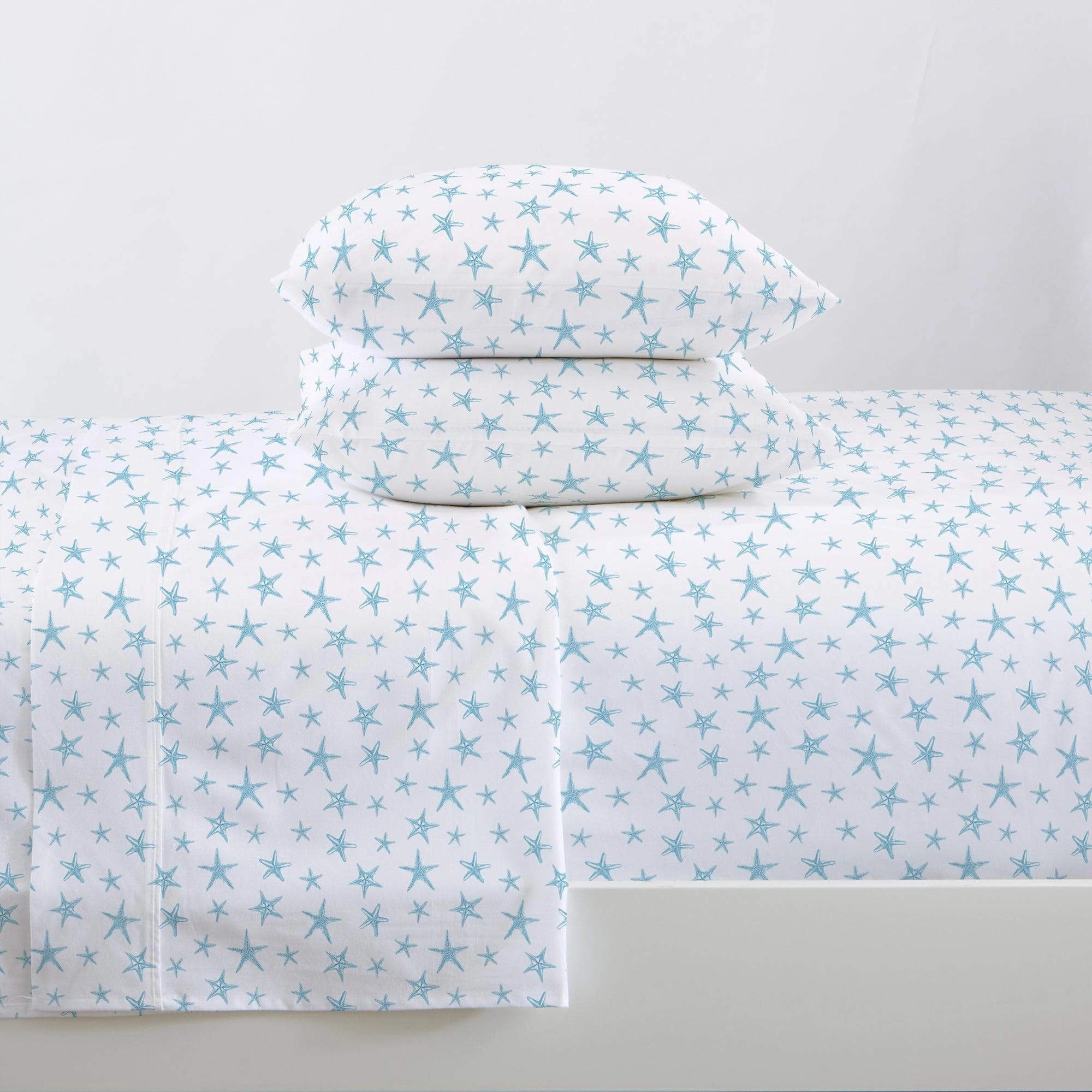 4-Piece Coastal Microfiber Sheet - Newport Collection