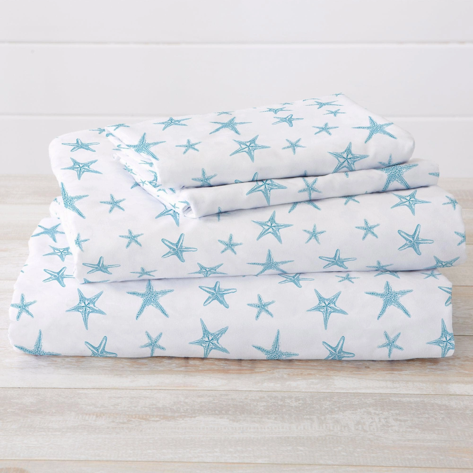 4-Piece Coastal Microfiber Sheet - Newport Collection