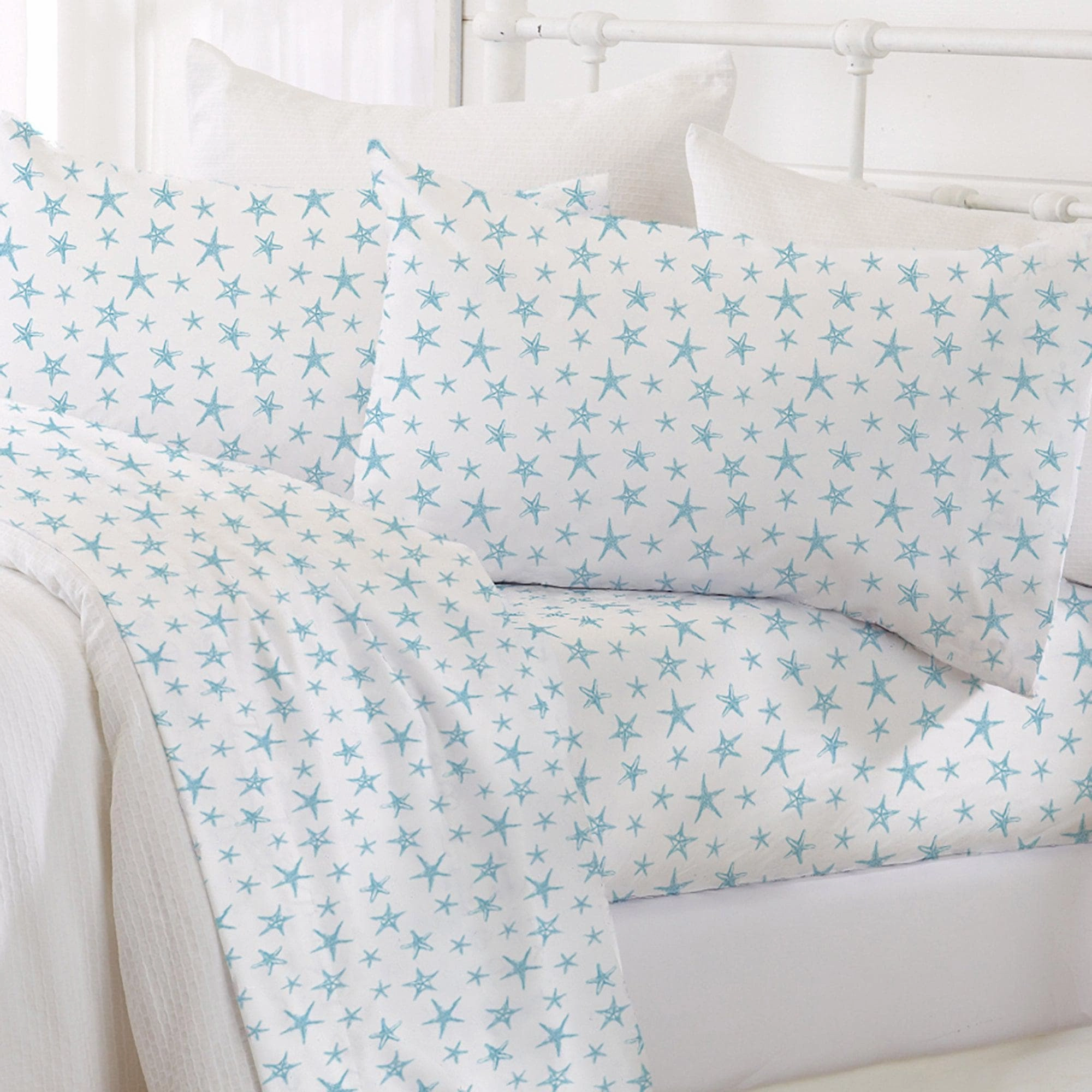 4-Piece Coastal Microfiber Sheet - Newport Collection