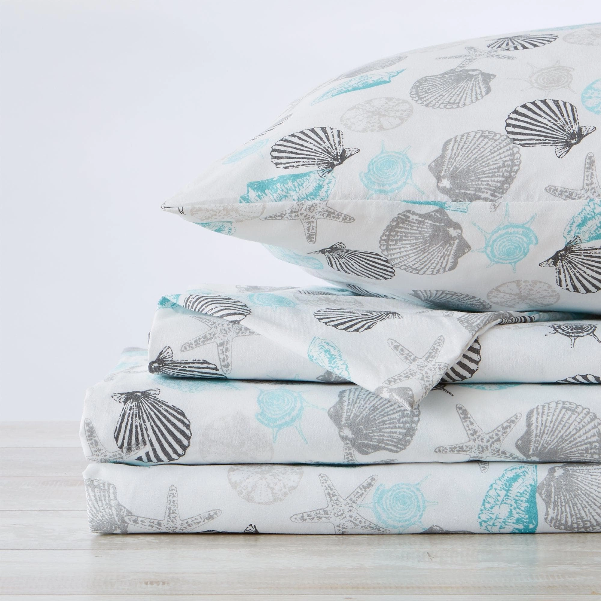 4-Piece Coastal Microfiber Sheet - Newport Collection