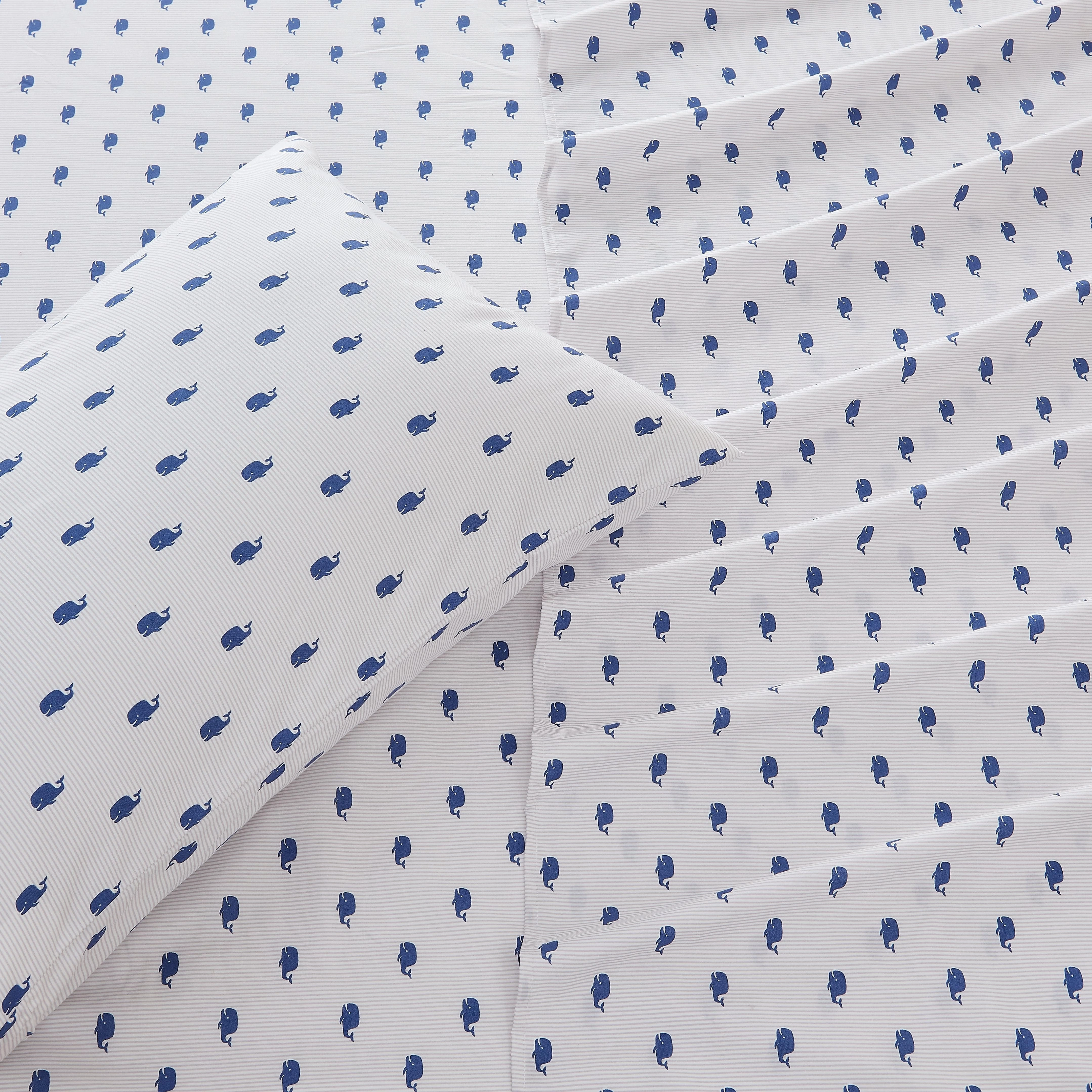 4-Piece Coastal Microfiber Sheet Set - Nantucket Collection