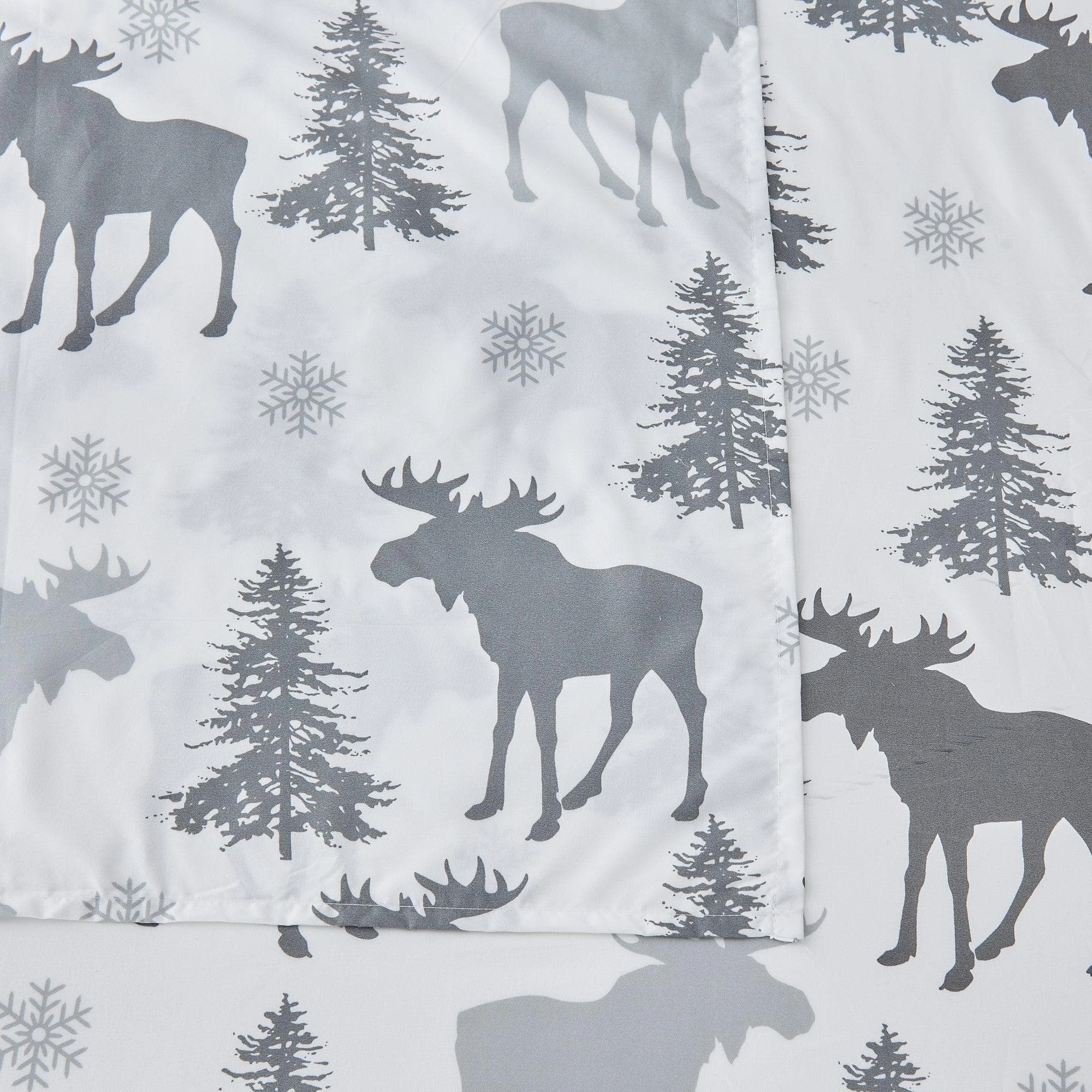 4-Piece Lodge Microfiber Sheet - Mountain Ridge Collection