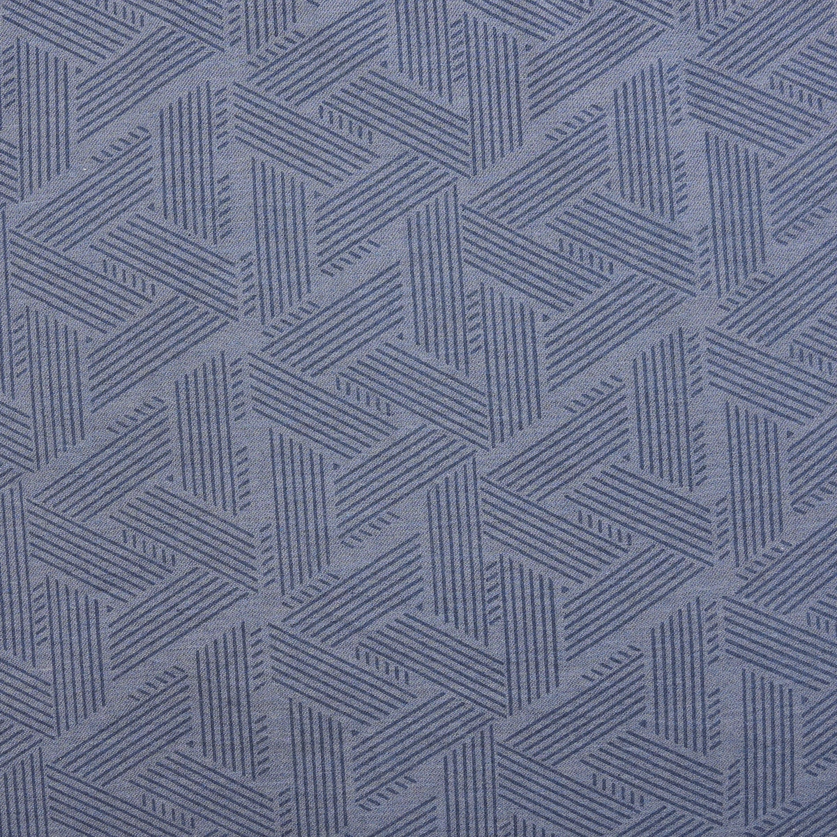 8Pc Inner City 100% Cotton Yarn Dyed Melange Classic Blue Quilt Set