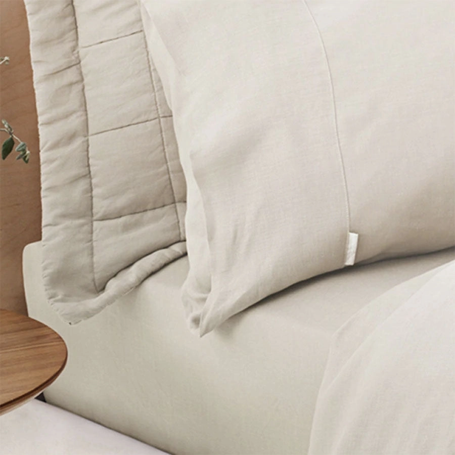 Abbotson Flax Linen Fitted Sheet by Sheridan