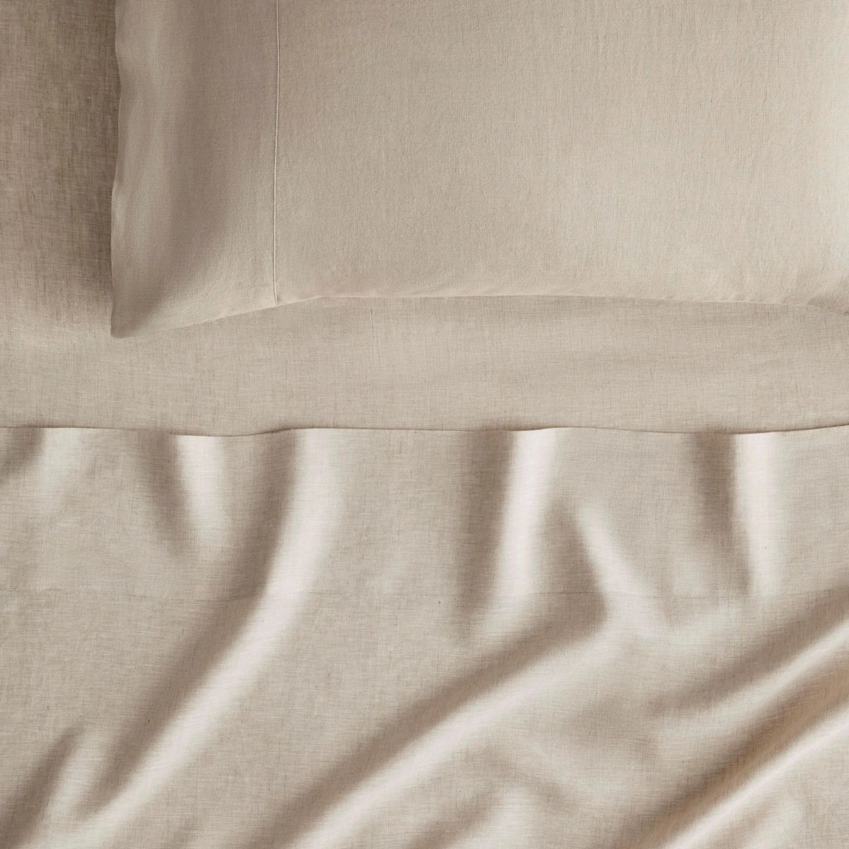 Abbotson Flax Linen Flat Sheet by Sheridan