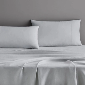 Abbotson Silver Linen Fitted Sheet by Sheridan