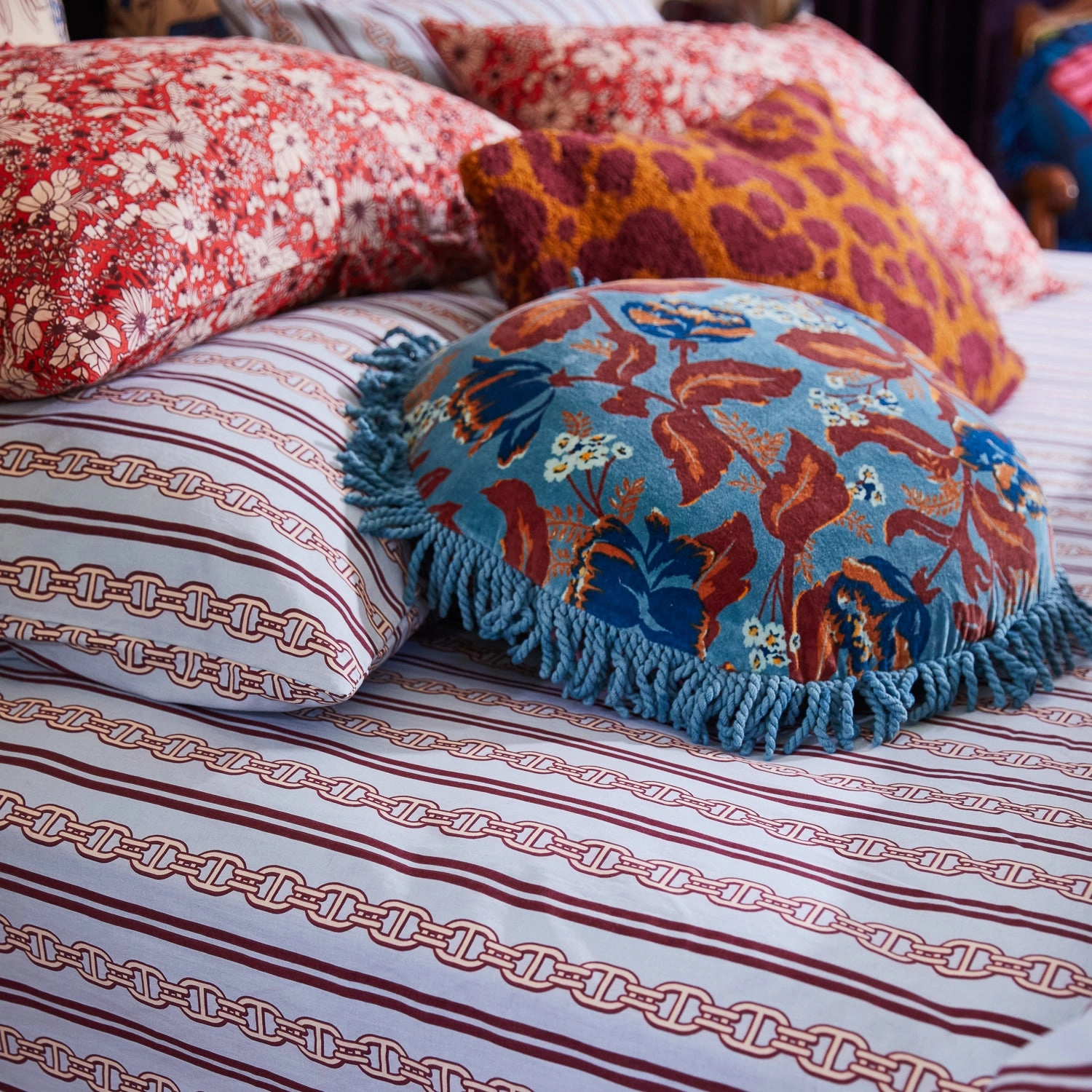 Acadia Cotton Sheets - Cirrus