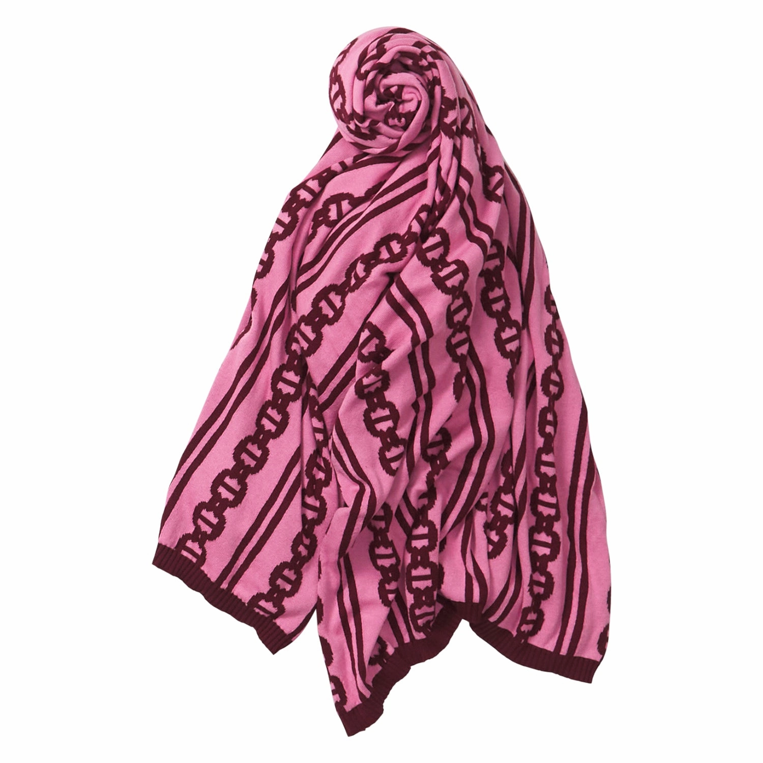 Acadia Jacquard Knit Blanket
