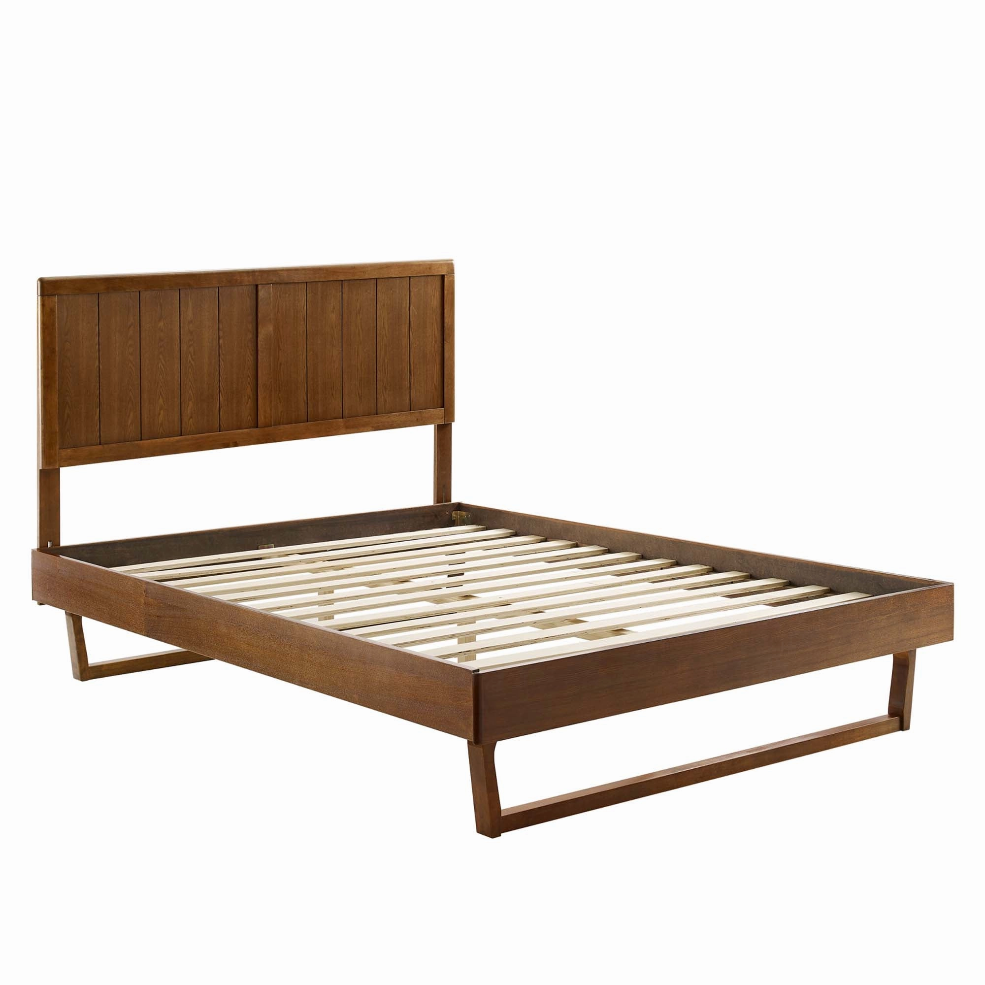 Alana Wood Platform Bed With Angular Frame by Modway