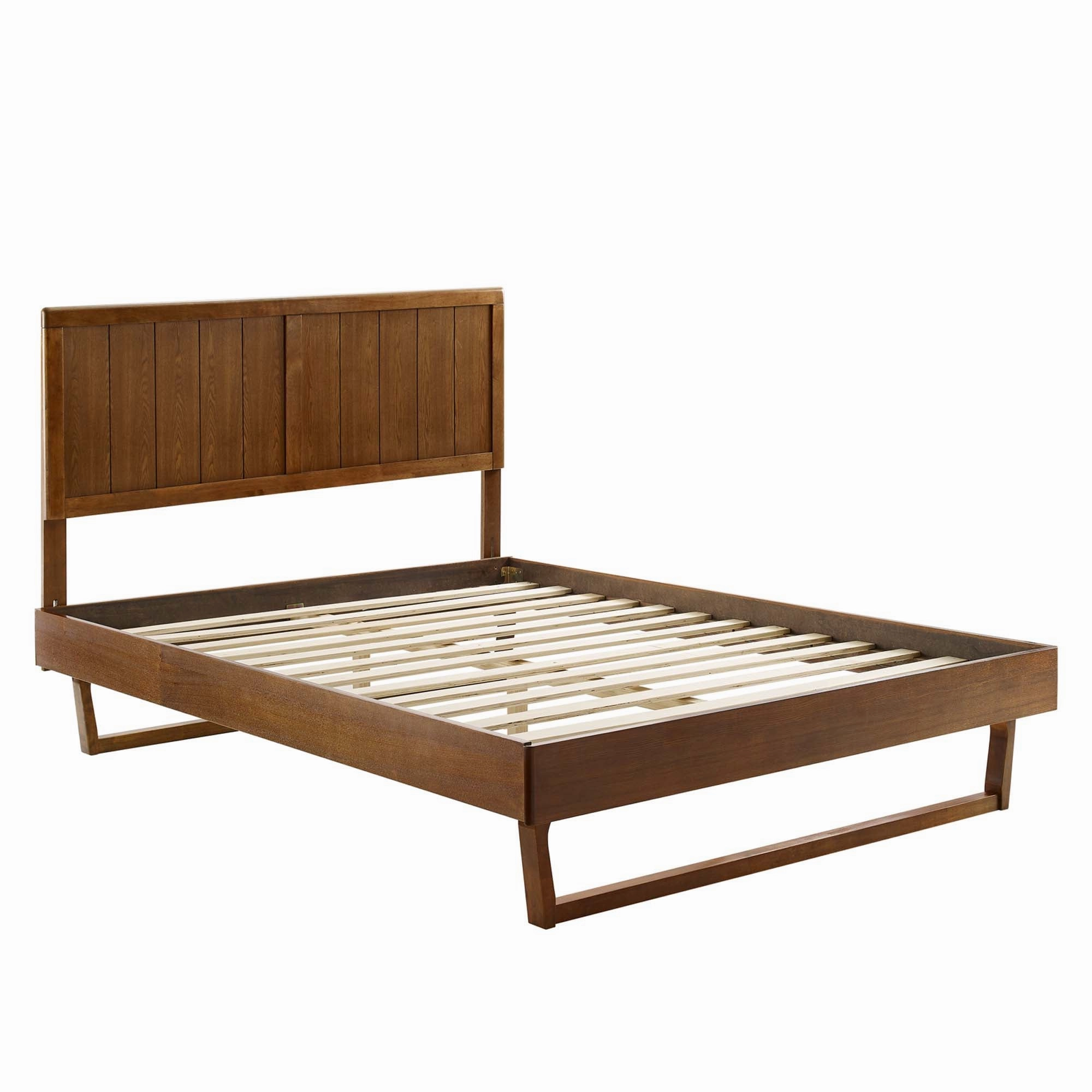 Alana Wood Platform Bed With Angular Frame by Modway