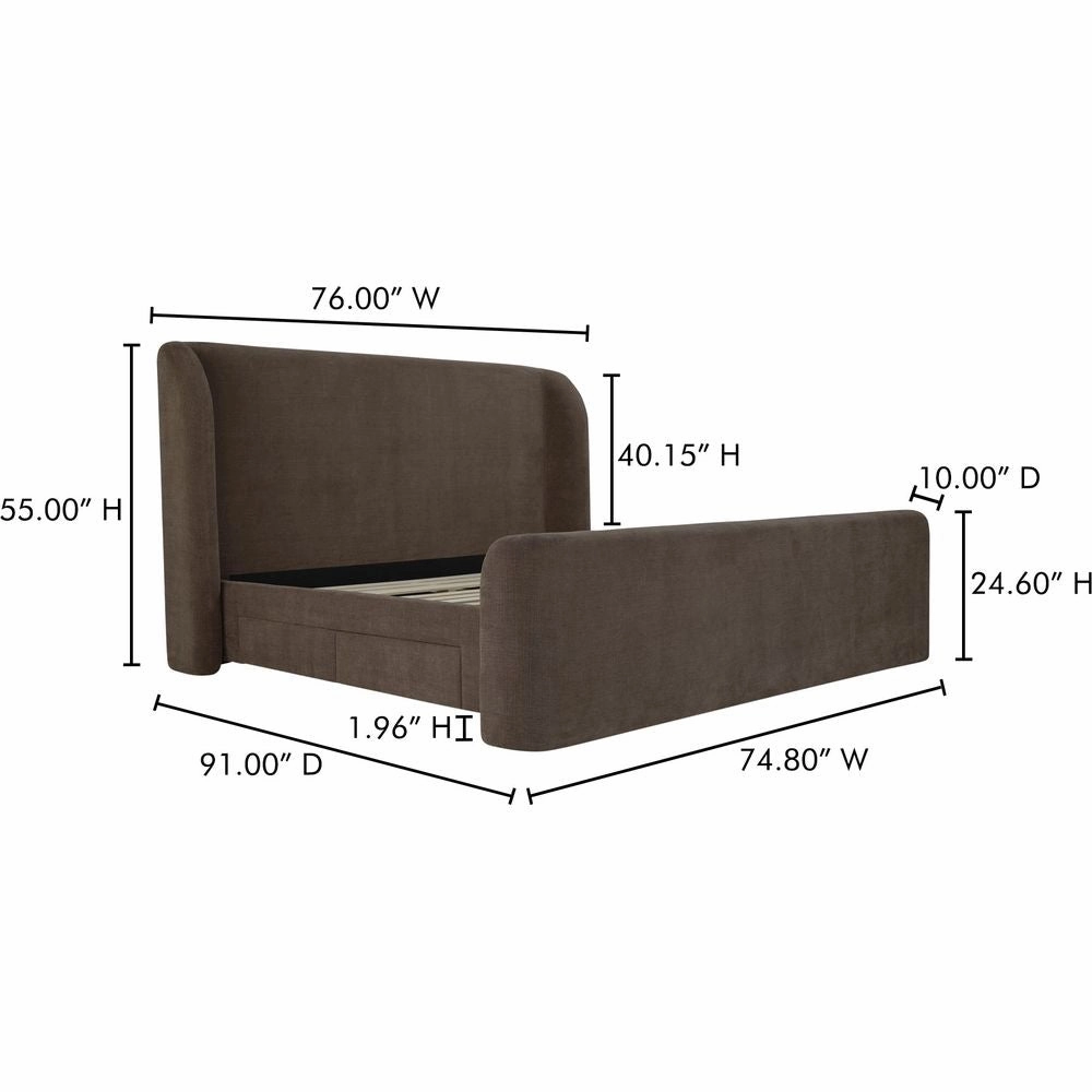 Amelia Queen Bed with Storage
