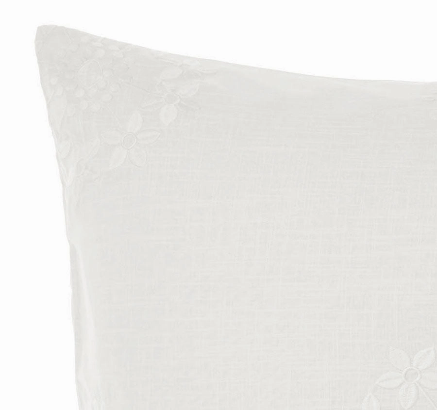 Amore European Pillowcase White