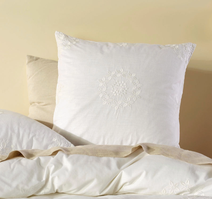 Amore European Pillowcase White