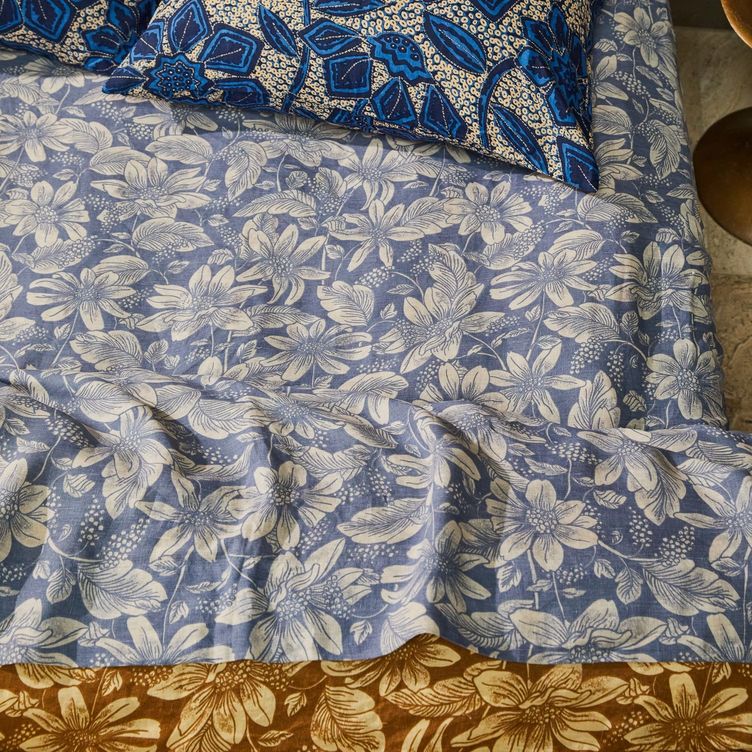 Amrita Linen Sheets - Smoke