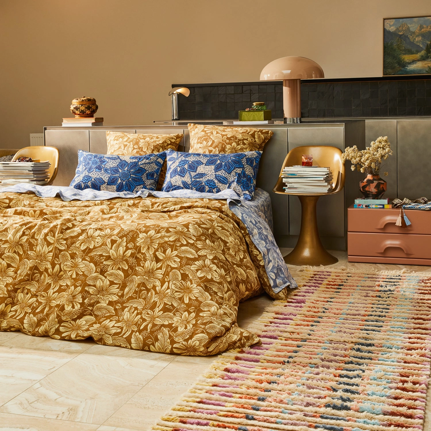 Amrita Linen Sheets - Smoke