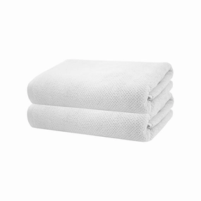 Angove WHITE Bath Sheet  2 Pack  by Bambury