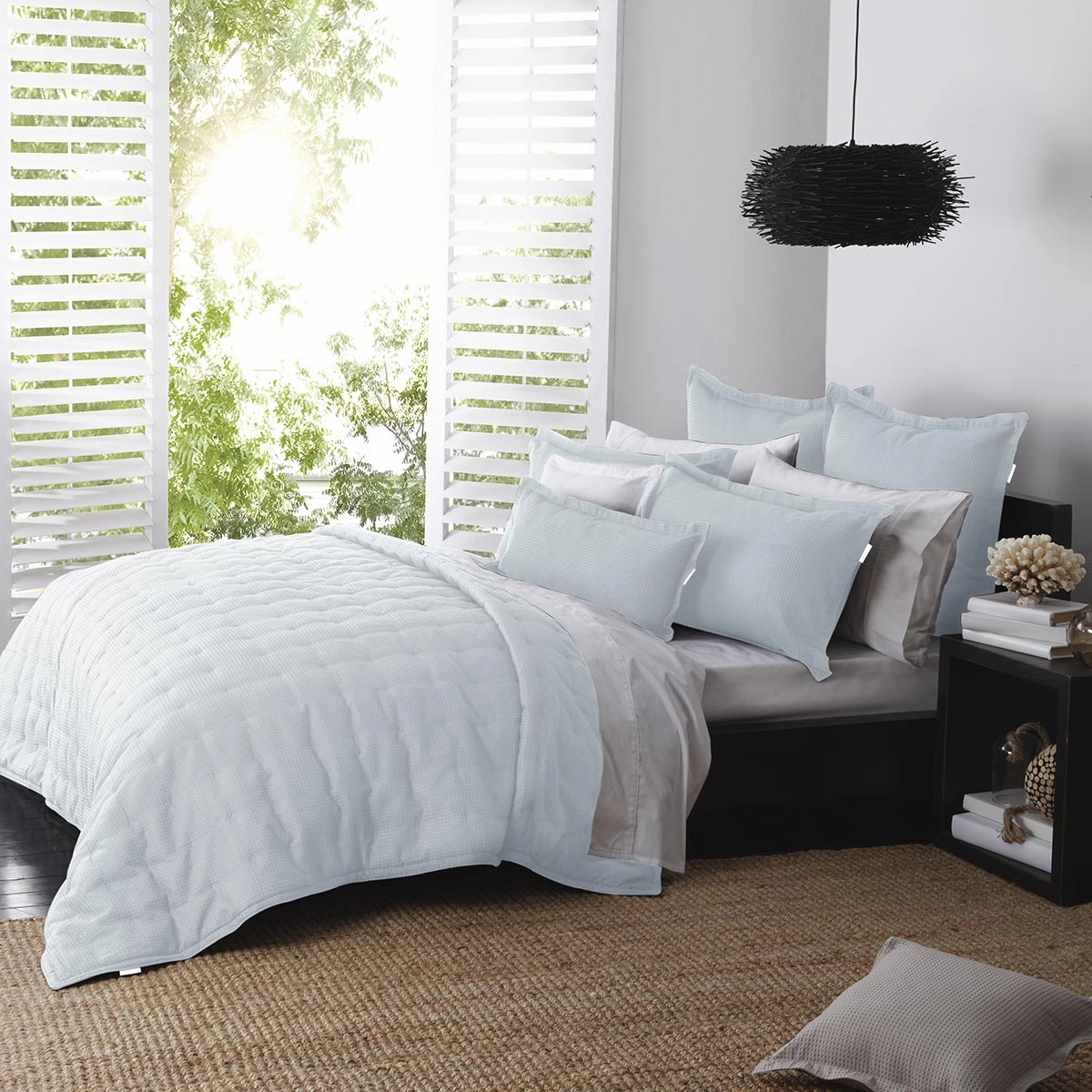 Ascot Spa Cushion by Logan and Mason Platinum
