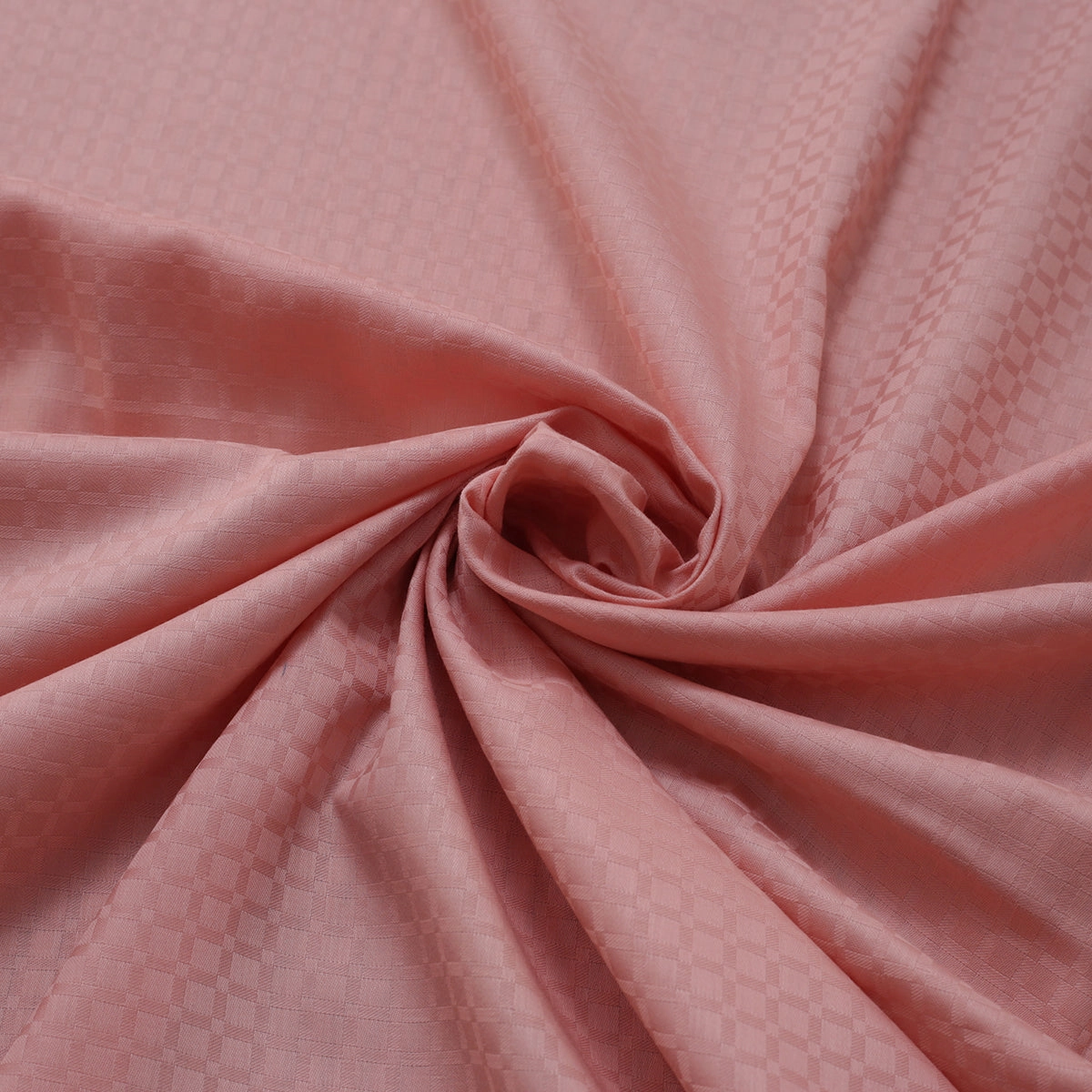 Astrid Self Jacquard 100% Cotton Bed Sheet With Pillow Covers