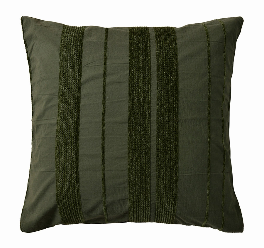 Avery European Pillowcase Forest Green