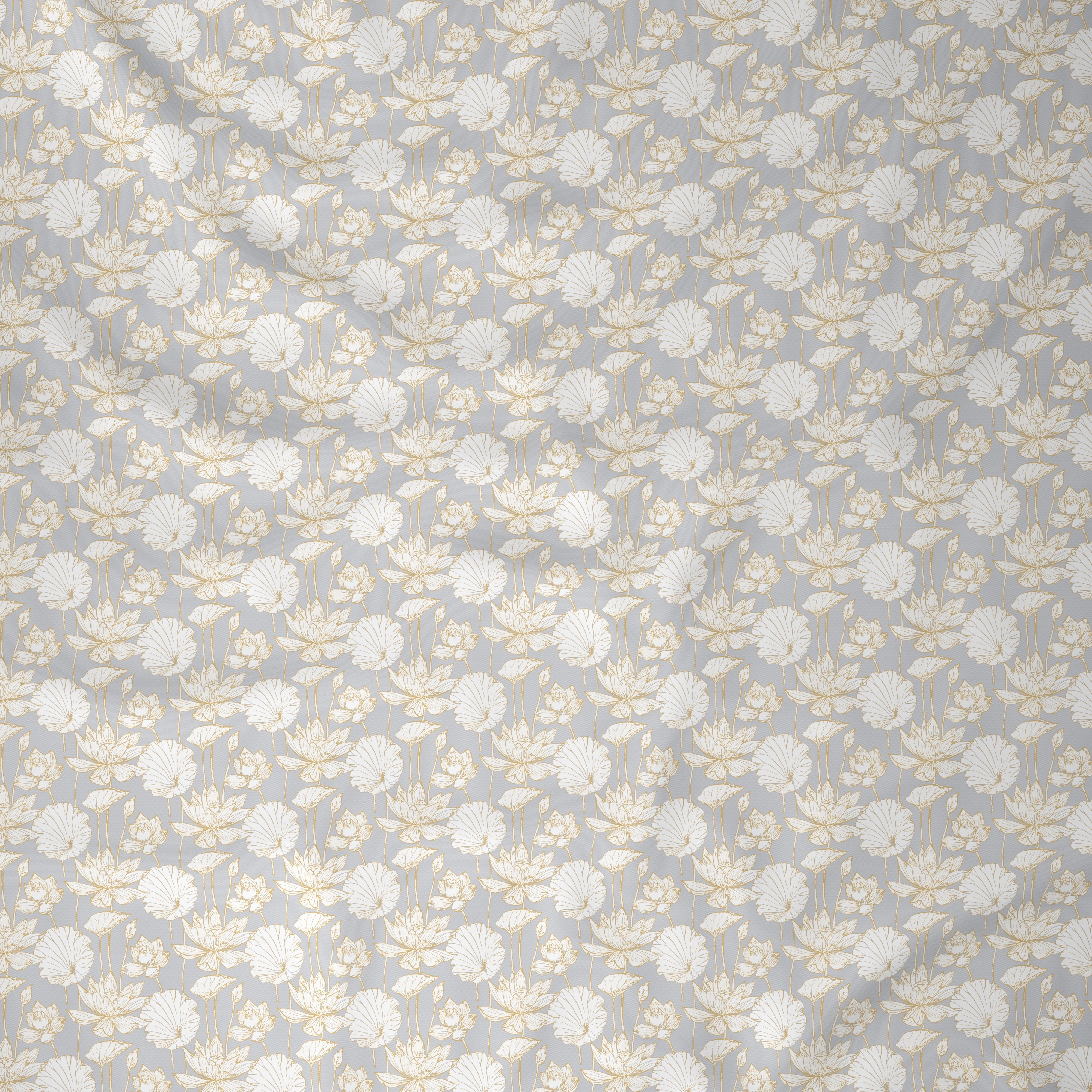 Backyard Patio Albrecht Printed 100%Cotton Yellow Bed Sheet with Pillow Case