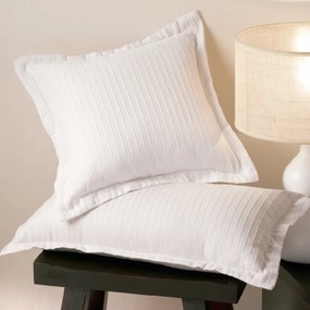 Balmoral White Square Cushion by Logan & Mason Ultima