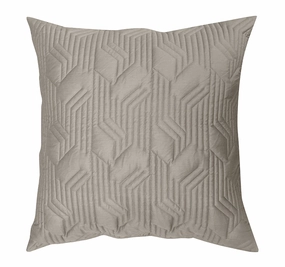 Bamboo Azure 400THC Cotton European Pillow Sham Stone