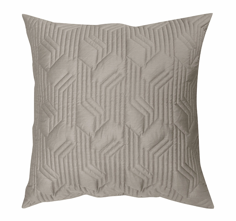 Bamboo Azure 400THC Cotton European Pillow Sham Stone