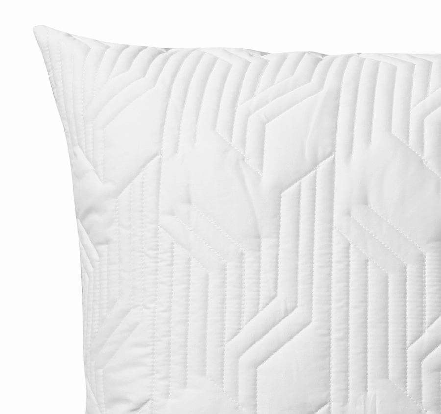 Bamboo Azure 400THC Cotton European Pillow Sham White