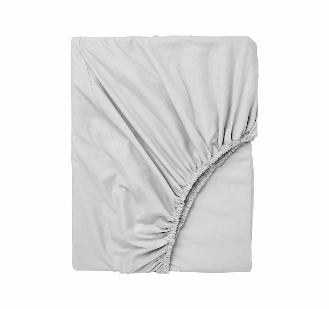 Bamboo Eco 400THC Cotton Mega Fitted Sheet Range Grey