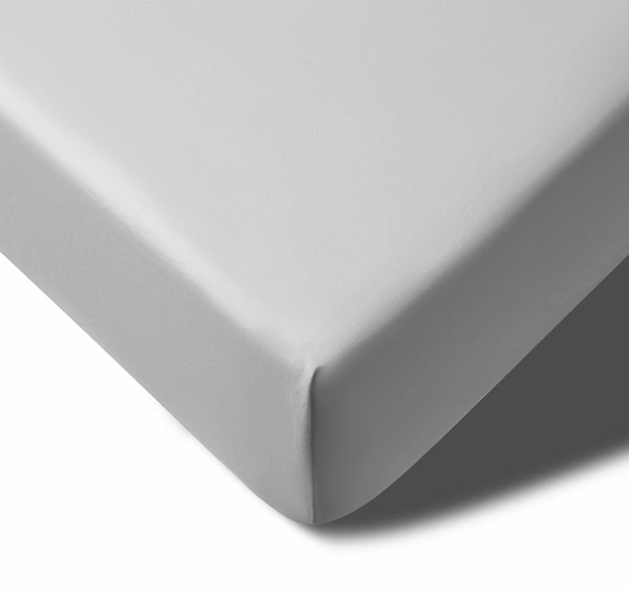 Bamboo Eco 400THC Cotton Mega Fitted Sheet Range Grey