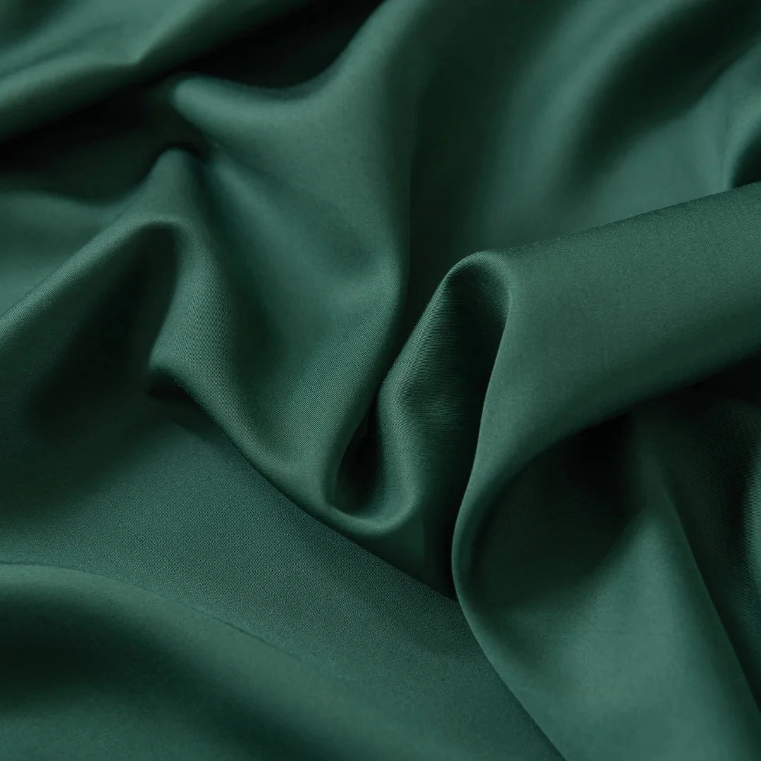 Bamboo Fitted Sheet - Evergreen