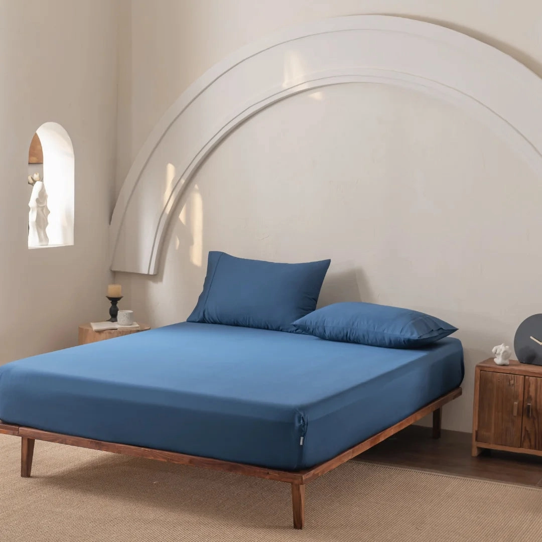 Bamboo Fitted Sheet - Midnight