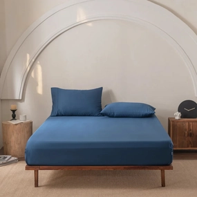 Bamboo Fitted Sheet - Midnight