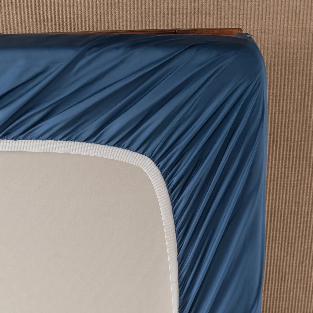 Bamboo Fitted Sheet - Midnight