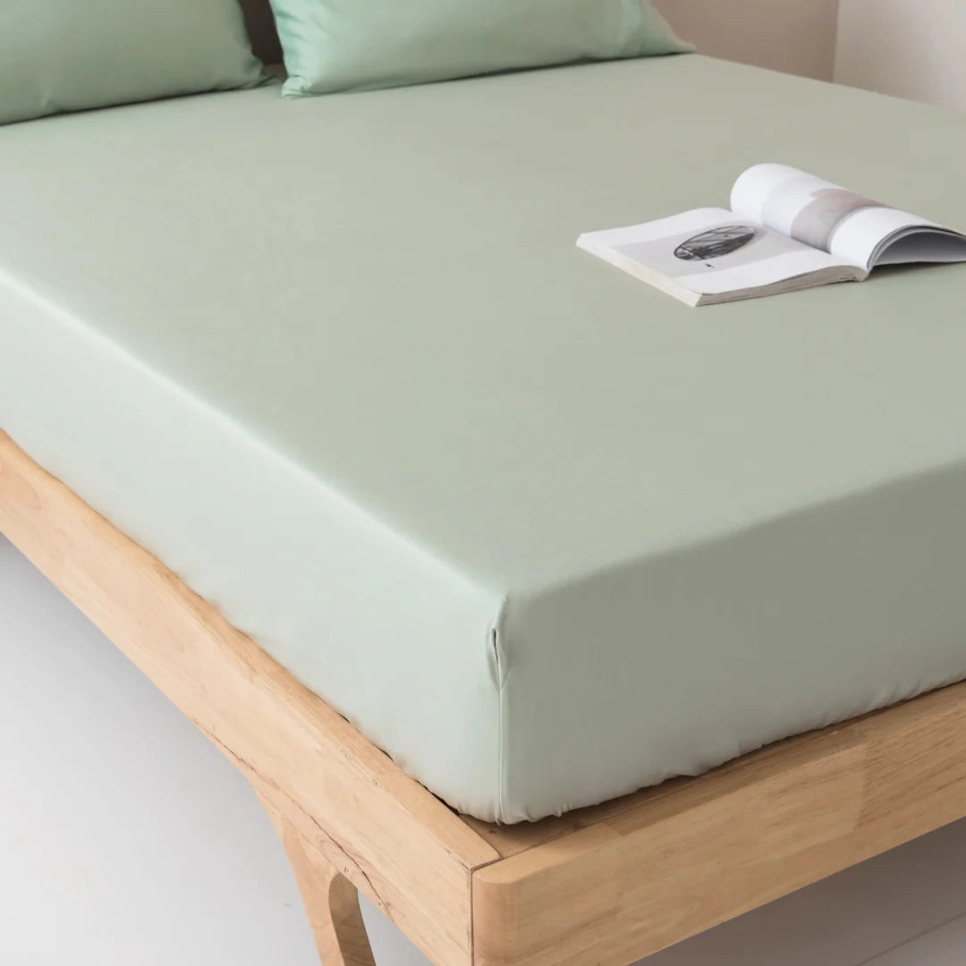 Bamboo Fitted Sheet Set - Sage