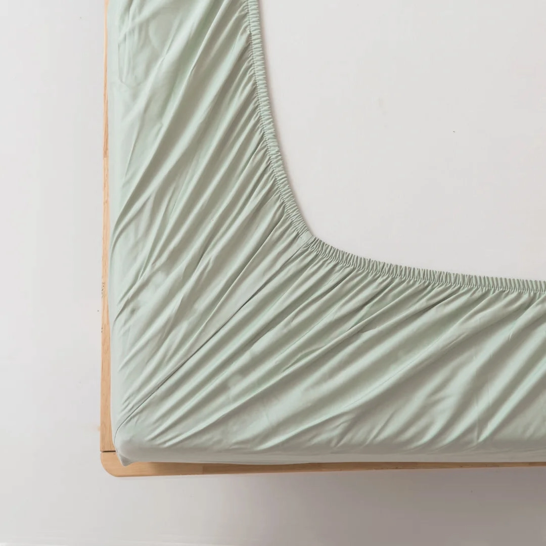 Bamboo Fitted Sheet Set - Sage