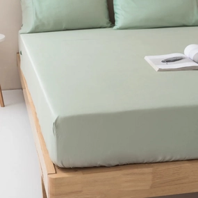 Bamboo Fitted Sheet Set - Sage