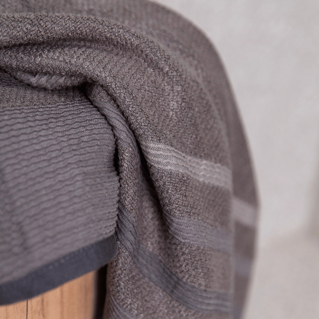 Bamboo Linear Stripe Towels