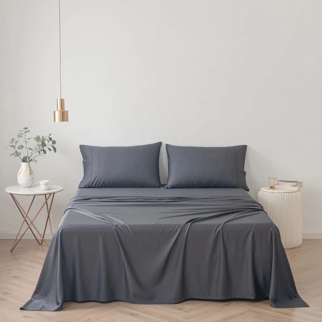 Bamboo Sheet Set - Charcoal