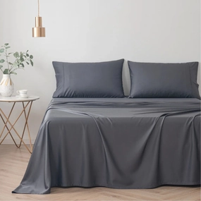 Bamboo Sheet Set - Charcoal