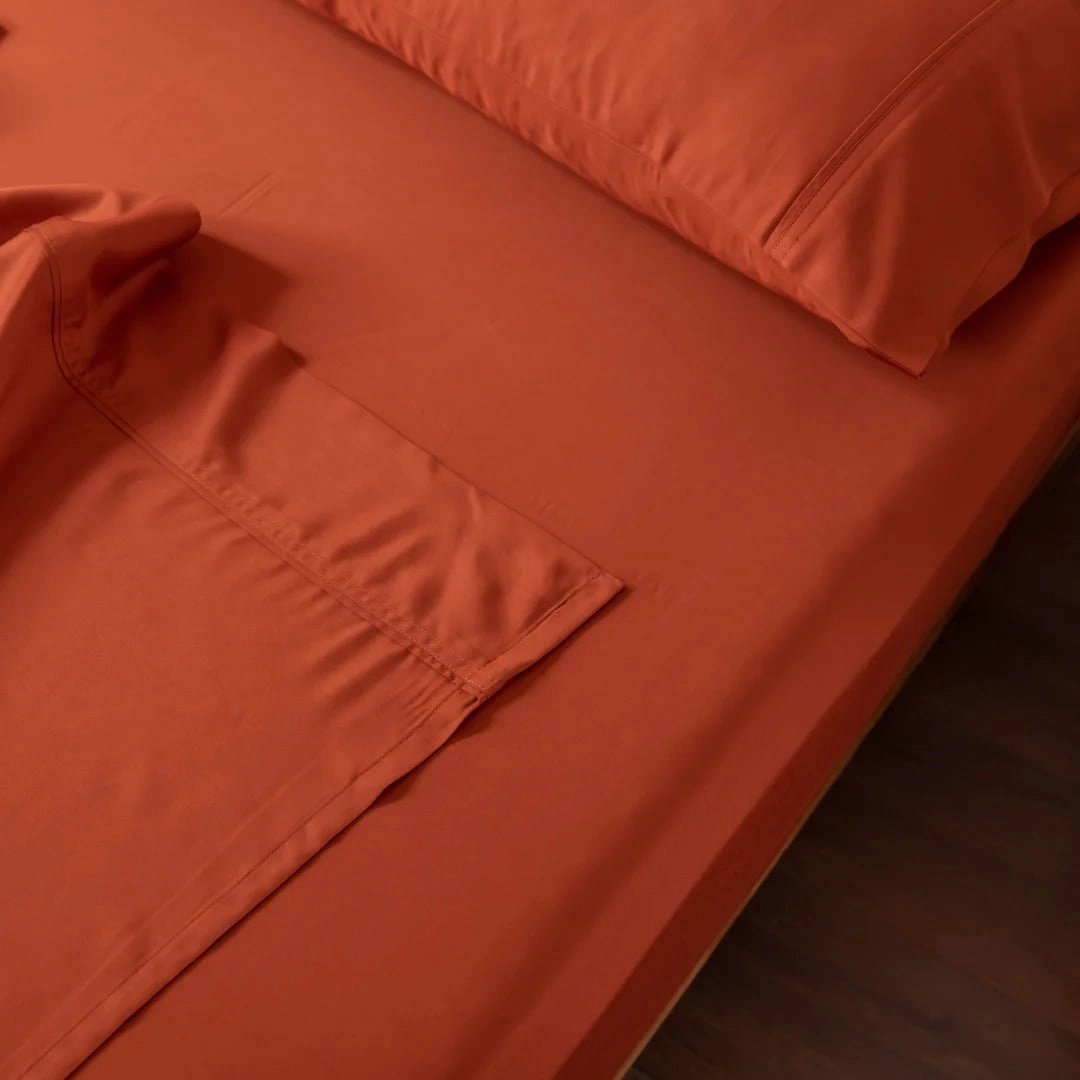 Bamboo Sheet Set - Copper Sunset