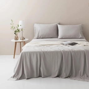 Bamboo Sheet Set - Silver
