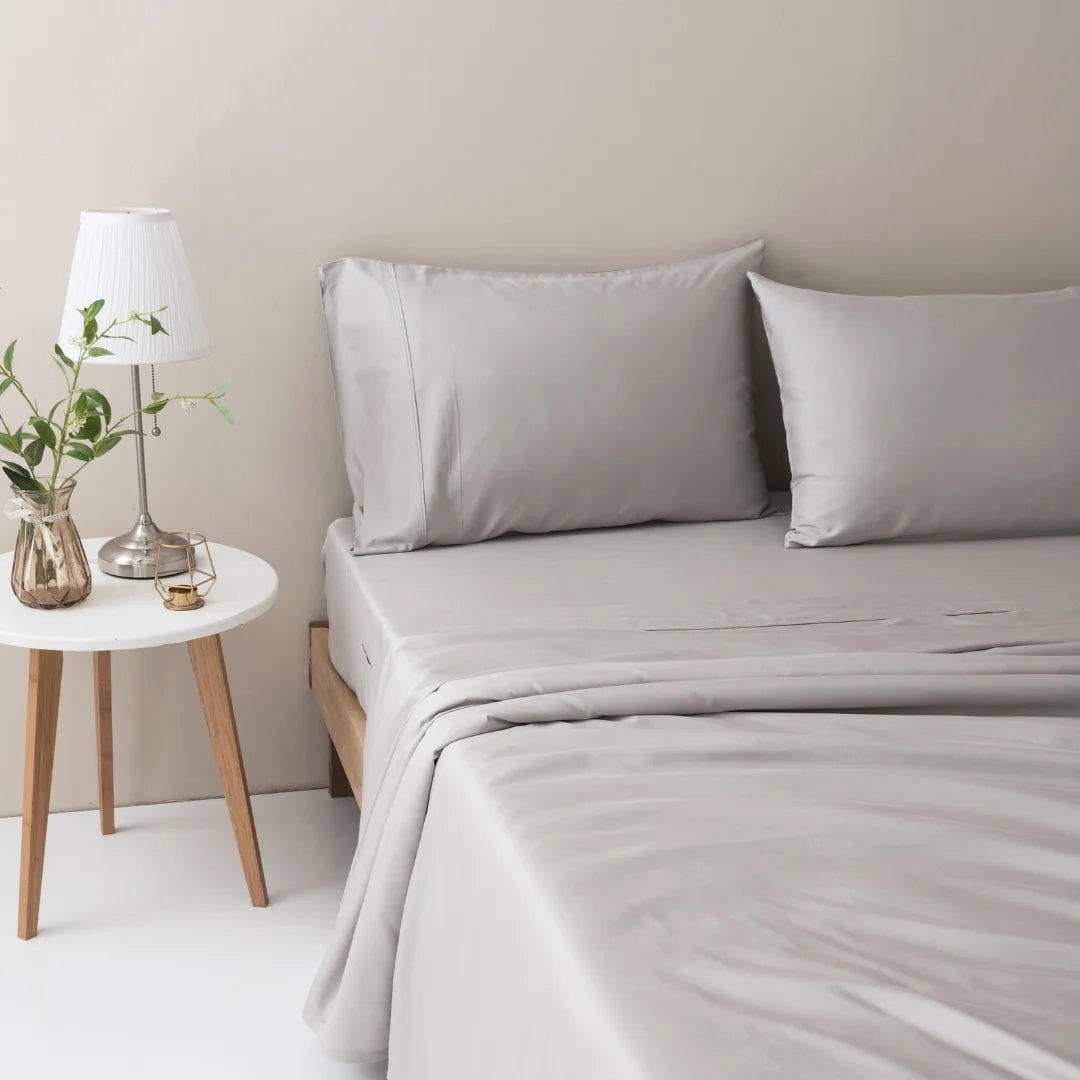 Bamboo Sheet Set - Silver
