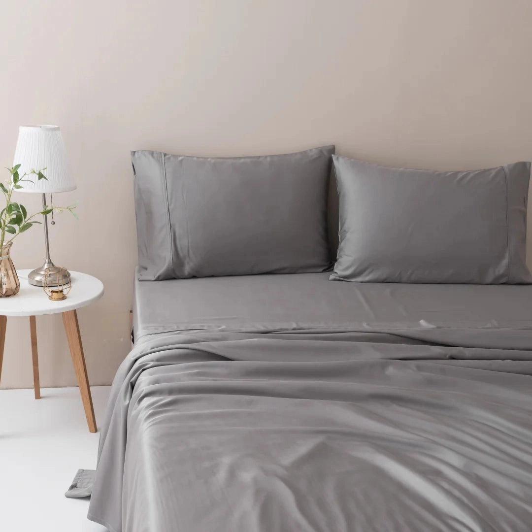 Bamboo Sheet Set - Stone Grey