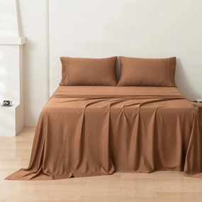 Bamboo Sheet Set - Terracotta